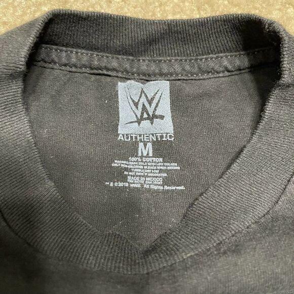 Seth Rollins SFNR Black WWE Authentic Men’s T-Shirt Official In Ring Shirt Gear - Picture 4 of 10